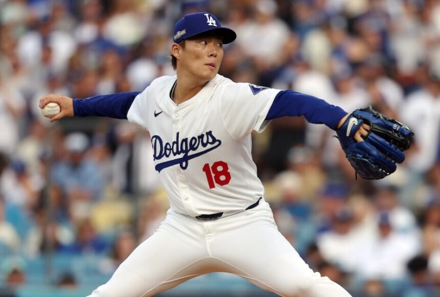 Yoshinobu Yamamoto, 2024 NLDS