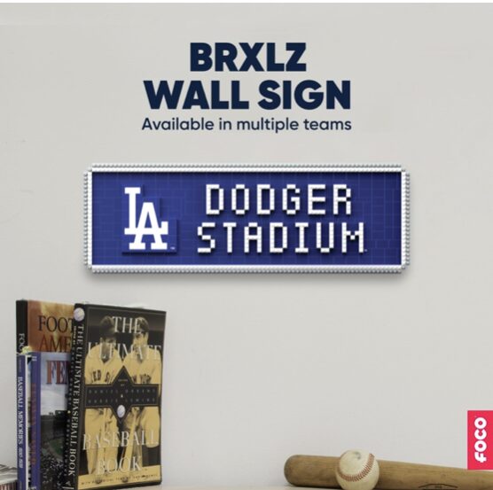 Dodgers BRXLZ wall sign, 2024 Christmas holiday guide, FOCO