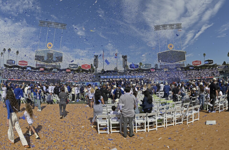 Best Moments From Dodgers World Series Parade Day