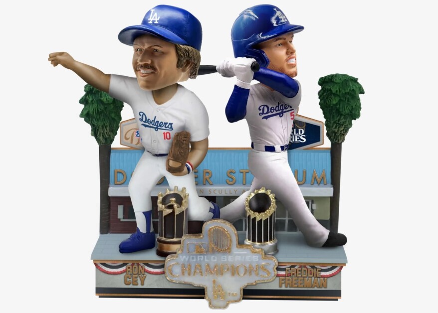 Ron Cey, Freddie Freeman, Dodgers World Series, FOCO