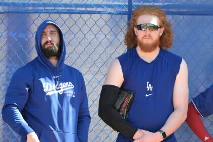 Tony Gonsolin, Dustin May, 2024 Dodgers Spring Training