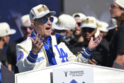 Stan Kasten, Dodgers World Series celebration