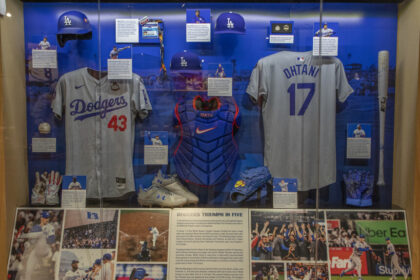 Anthony Banda, Shohei Ohtani, Will Smith, Walker Buehler, Dodgers artifacts, 2024 World Series, Baseball Hall of Fame