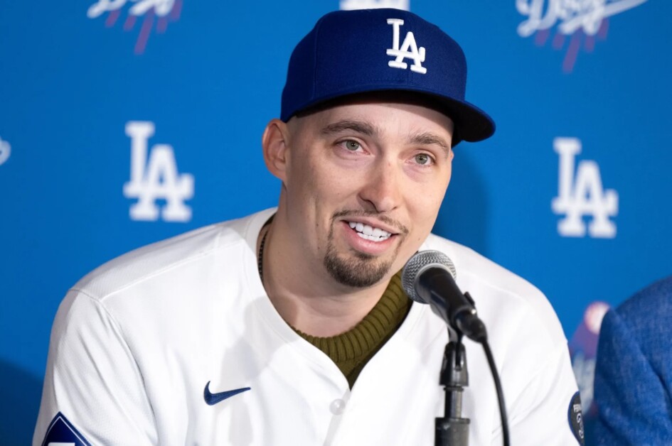 Los Angeles Dodgers Blake Snell ボブルヘッド（2025 Los