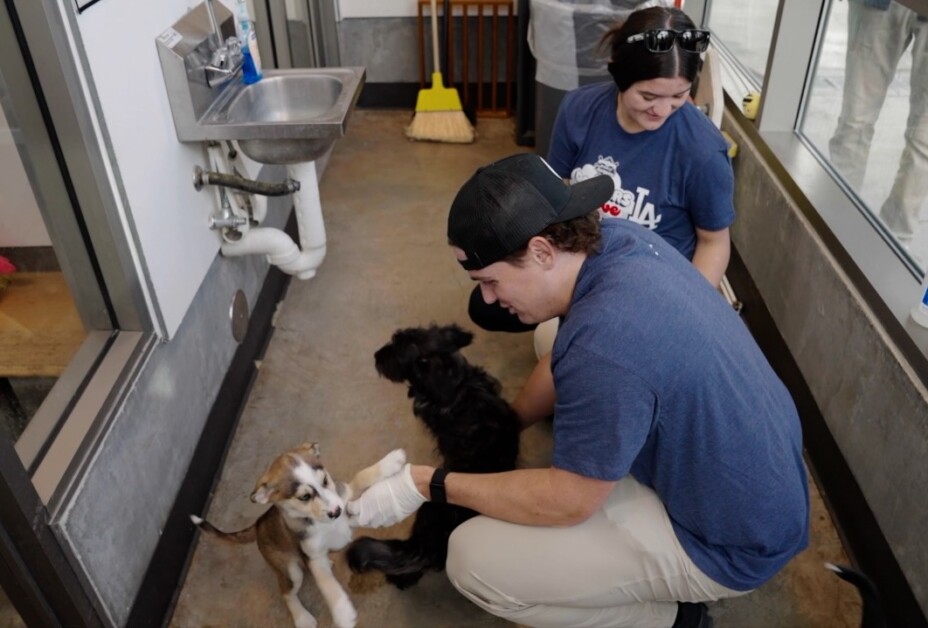2025 Dodgers Love L.A. Community Tour Landon Knack Visits East Valley