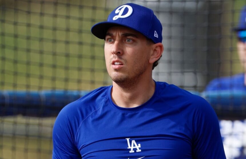 Austin Barnes, Dodgers workout, 2025 Dodgers Spring Training