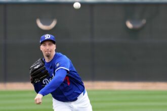 Blake Snell, 2025 Dodgers Spring Training, Dodgers workout