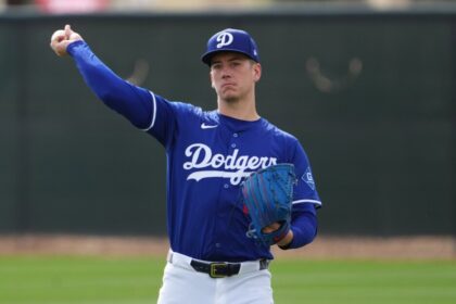 Bobby Miller, 2025 Dodgers Spring Training, Dodgers workout