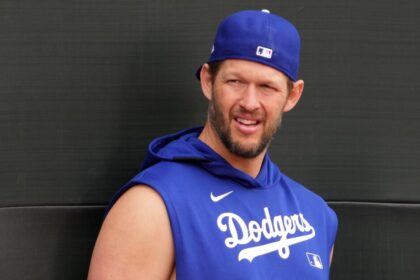 Clayton Kershaw, 2025 Dodgers Spring Training, Dodgers workout