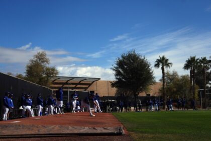 Dodgers workout, 2025 Dodgers Spring Training