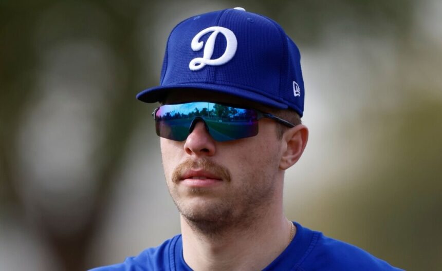 Hunter Feduccia, Dodgers workout, 2025 Dodgers Spring Training