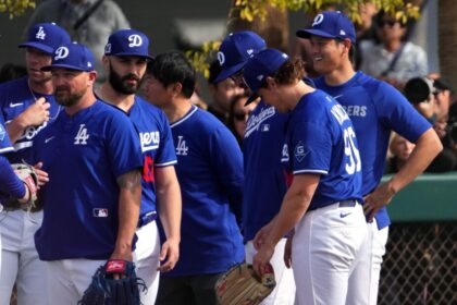 Kirby Yates, Blake Treinen, Tanner Scott, Landon Knack, Shohei Ohtani, Dodgers workout, 2025 Dodgers Spring Training