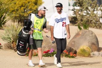 Max Homa, Walker Buehler jersey, 2025 Waste Management Phoenix Open