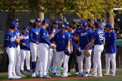 Tyler Glasnow, Blake Snell, Kirby Yates, Blake Treinen, Tanner Scott, Landon Knack, Shohei Ohtani, Yoshinobu Yamamoto, Dodgers workout, 2025 Dodgers Spring Training