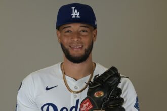 Julian Fernández, 2025 Dodgers Spring Training, photo day