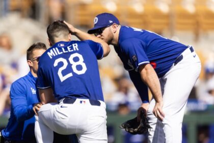 Bobby Miller, Max Muncy, 2025 Spring Training