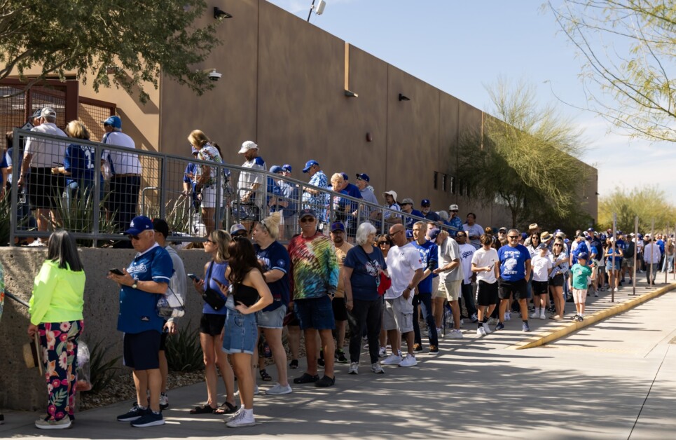 Fan interest leads to new Los Angeles Dodgers Spring Training tickets record
