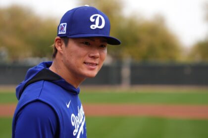 Yoshinobu Yamamoto, 2025 Dodgers Spring Training, Dodgers workout