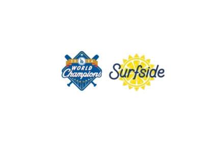 Dodgers World Series champions logo, Surfside logo