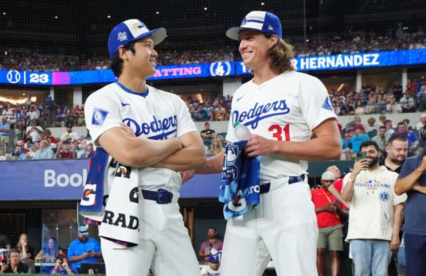 Shohei Ohtani, Tyler Glasnow, 2024 Home Run Derby