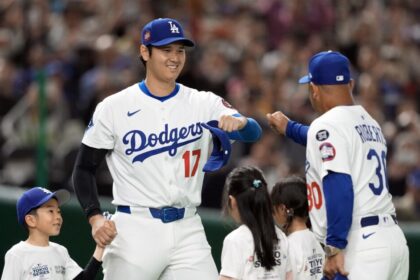 Shohei Ohtani, Dave Roberts, Tokyo Series