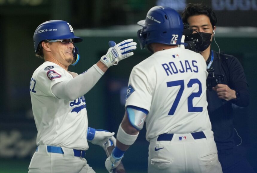 Kiké Hernández, Miguel Rojas, Tokyo Series