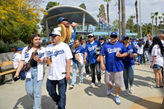 Dodgers fans, Dodger Dog, Opening Day 2025