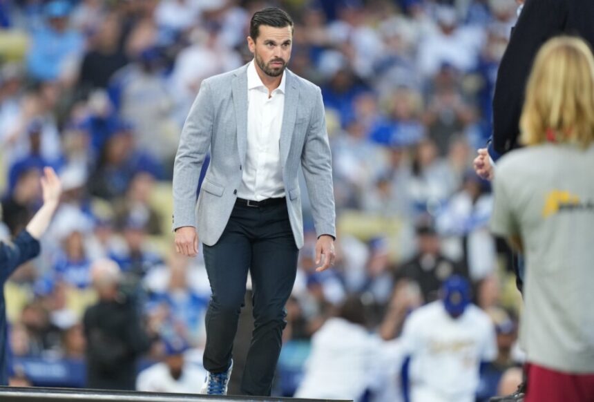 Brandon Gomes, 2024 Dodgers World Series ring ceremony