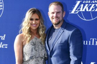 Max Muncy, Kellie Muncy, 2022 Los Angeles Dodgers Foundation Blue Diamond Gala