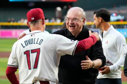 Ken Kendrick, Torey Lovullo, Arizona Diamondbacks