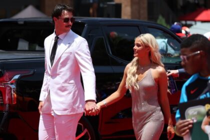 Paul Skenes, Livvy Dunne, 2024 MLB All-Star Game red carpet