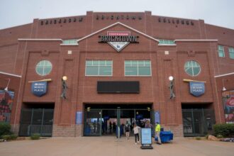Chickasaw Bricktown Ballpark entrance