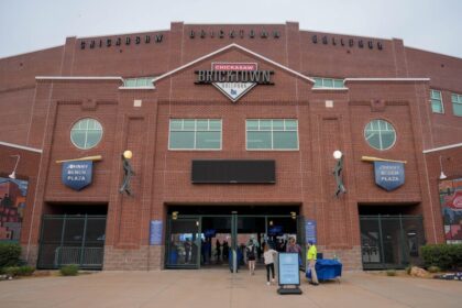 Chickasaw Bricktown Ballpark entrance