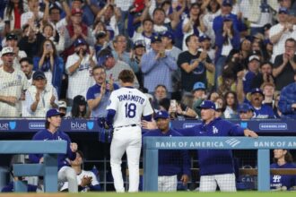 Yoshinobu Yamamoto, Danny Lehmann, Dave Roberts, Bob Geren, Shohei Ohtani, Tyler Glasnow, Dodgers fans