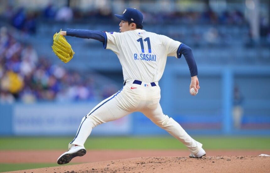 Roki Sasaki, Dodgers City Connect