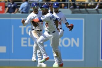 Teoscar Hernández, Michael Conforto, Andy Pages, Dodgers win