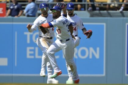 Teoscar Hernández, Michael Conforto, Andy Pages, Dodgers win
