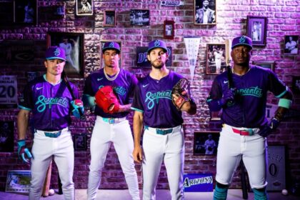 Corbin Carroll, Justin Martinez, Zac Gallen, Geraldo Perdomo, Arizona Diamondbacks City Connect
