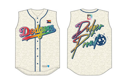 Dodgers Pride Night Jersey 2025