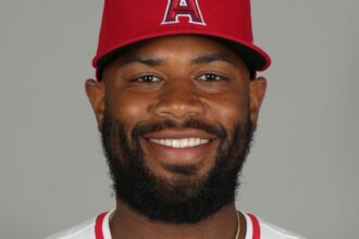 Chuckie Robinson, Angels Photo Day, 2025 Spring Training