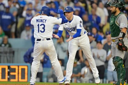 Max Muncy, Freddie Freeman