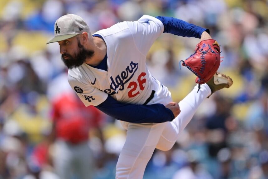 Tony Gonsolin, Freeway Series, Armed Forces Weekend