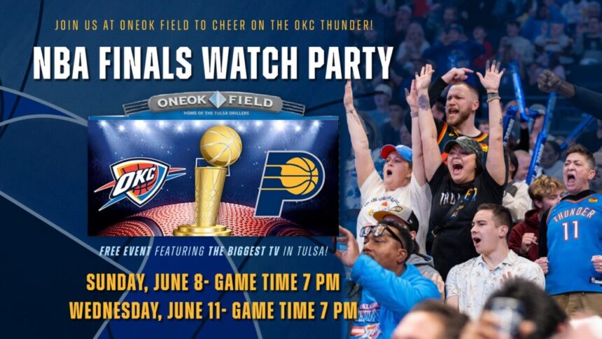 Tulsa Drillers, 2025 NBA Finals watch party
