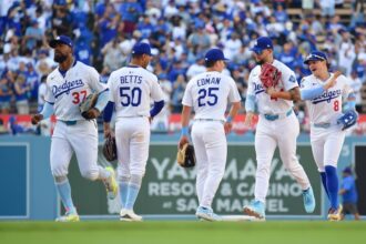 Teoscar Hernández, Mookie Betts, Tommy Edman, Andy Pages, Kiké Hernández, Dodgers win, Father's Day