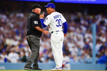 Dave Roberts ejected