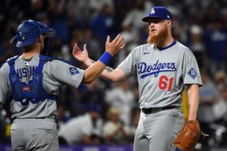 Dalton Rushing, Will Klein, Dodgers win