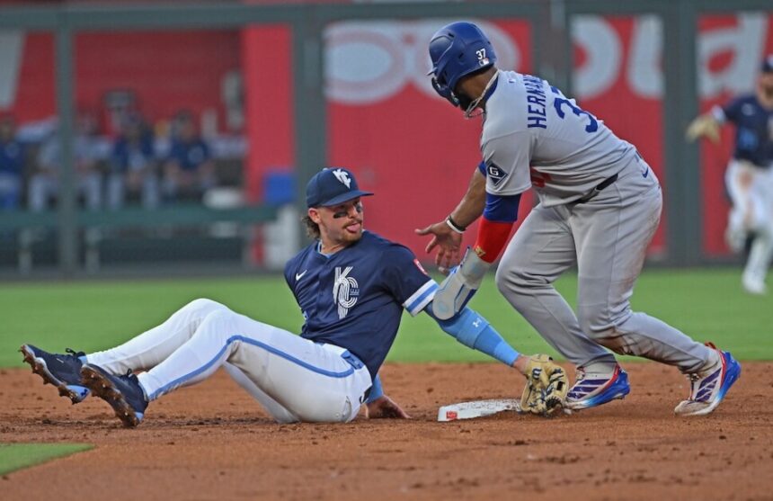 Bobby Witt Jr., Teoscar Hernández, Royals City Connect