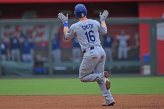 Will Smith, Dodgers celebration, Salute to the Negro Leagues Game