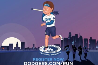 Yoshinobu Yamamoto bobblehead, Los Angeles Dodgers Foundation Sunset Run