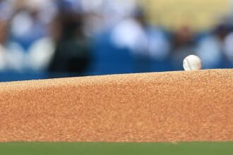 Baseball, pitcher's mound